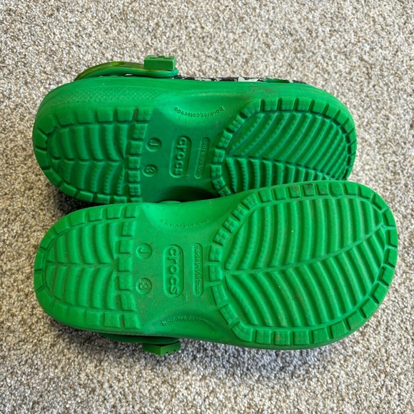 Minecraft green crocs size 3 - Picture 3 of 5